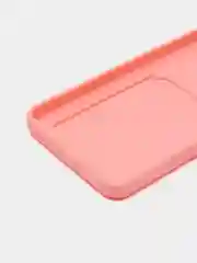 Пудровый чехол для OPPO A17 / A17K (Оппо А17 / 17К), силиконовый, прозрачный