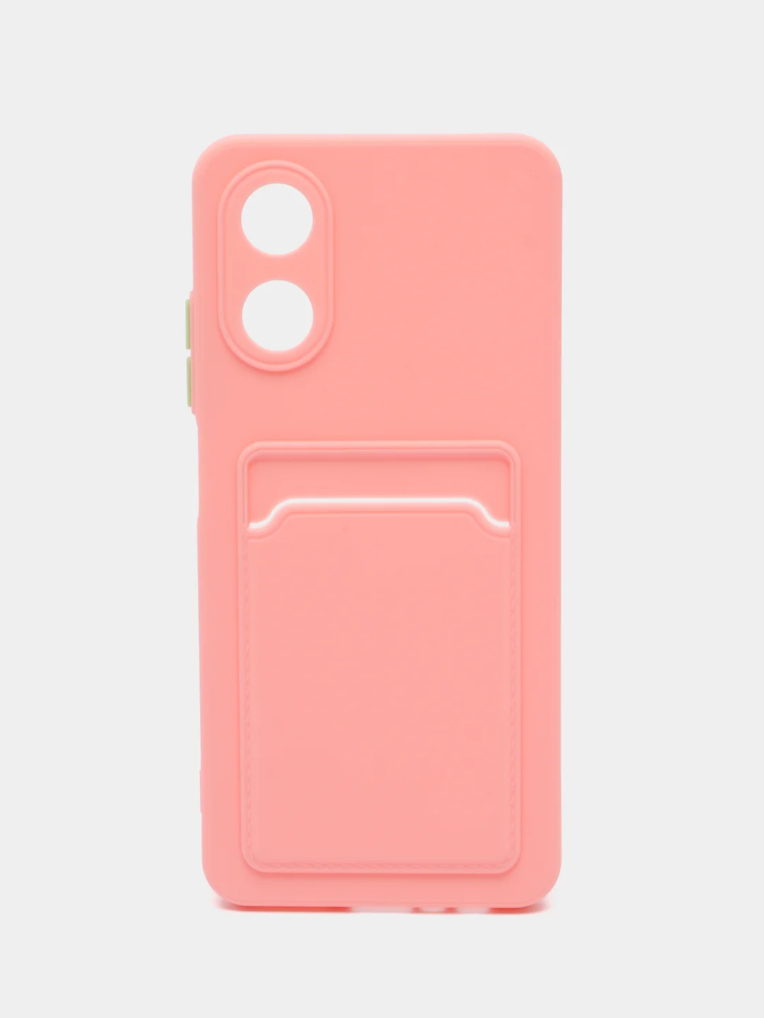 Пудровый чехол для OPPO A17 / A17K (Оппо А17 / 17К), силиконовый, прозрачный