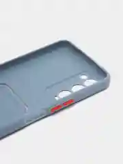 Синий меланж чехол для Tecno Camon 18, 18P (Техно Камон 18, 18П), силиконовый