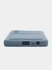 Синий меланж чехол для Tecno Camon 18, 18P (Техно Камон 18, 18П), силиконовый