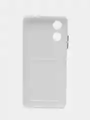 Белый чехол для OPPO A17 / A17K (Оппо А17 / 17К), силиконовый, прозрачный