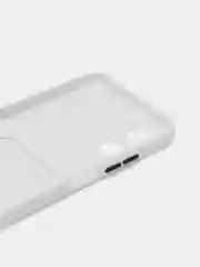 Белый чехол для OPPO A17 / A17K (Оппо А17 / 17К), силиконовый, прозрачный