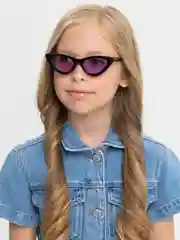 Фиолетовый очки солнечные, детские, защитные, для девочек