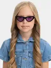 Фиолетовый очки солнечные, детские, защитные, для девочек