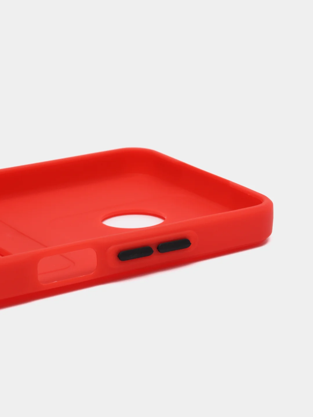 Красный чехол для Tecno Spark 10/Spark 10C (Техно Спарк 10/10С), с карманом для карт