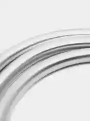 ViEiR шланг для душа Silverflex в ПВХ оплётке, защита от перекручивания, хром