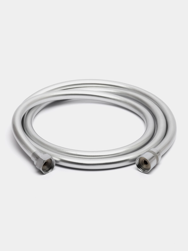 ViEiR шланг для душа Silverflex в ПВХ оплётке, защита от перекручивания, хром
