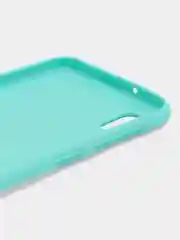 Мятный чехол силиконовый с закрытым низом на Samsung J6(18)/S10P/A01/20/30/31/50/41/71/J4(18)/A7(18)