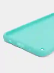 Мятный чехол силиконовый с закрытым низом на Samsung J6(18)/S10P/A01/20/30/31/50/41/71/J4(18)/A7(18)