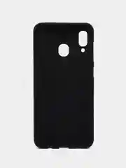 Черный чехол силиконовый с закрытым низом на Samsung J6(18)/S10P/A01/20/30/31/50/41/71/J4(18)/A7(18)