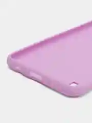 Сиреневый чехол силиконовый с закрытым низом на Samsung J6(18)/S10P/A01/20/30/31/50/41/71/J4(18)/A7(18)