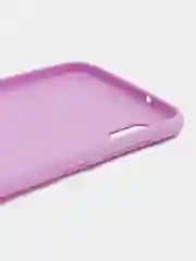 Сиреневый чехол силиконовый с закрытым низом на Samsung J6(18)/S10P/A01/20/30/31/50/41/71/J4(18)/A7(18)