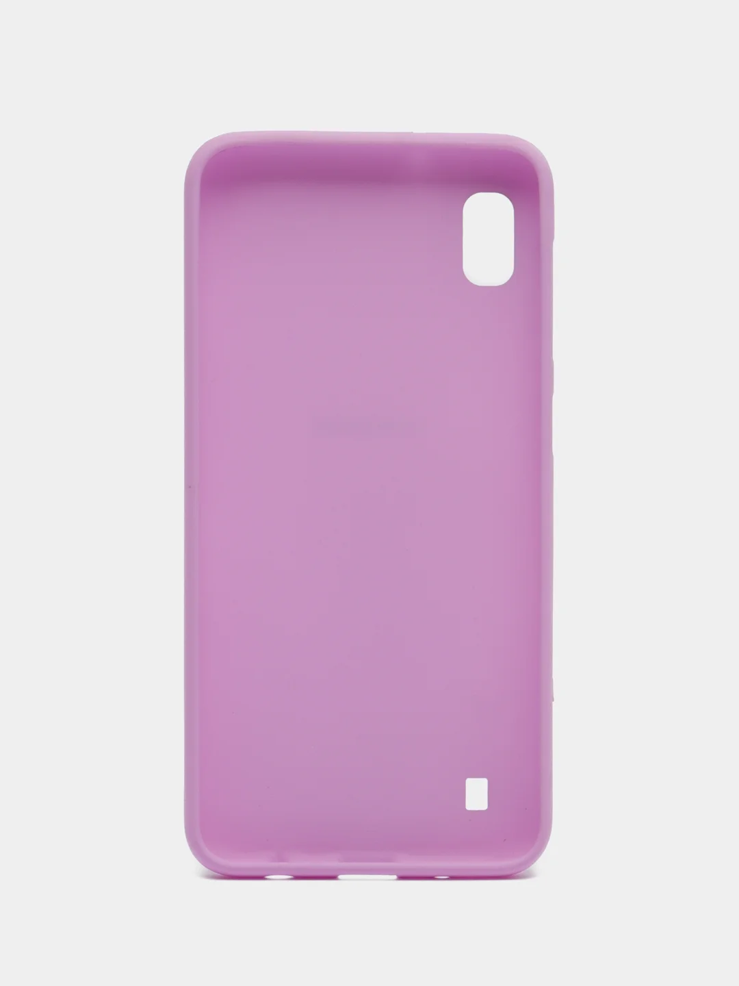 Сиреневый чехол силиконовый с закрытым низом на Samsung J6(18)/S10P/A01/20/30/31/50/41/71/J4(18)/A7(18)