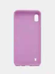 Сиреневый чехол силиконовый с закрытым низом на Samsung J6(18)/S10P/A01/20/30/31/50/41/71/J4(18)/A7(18)