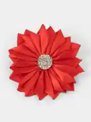 Красный заколки с бантиками