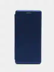 Синий чехол-книжка для Samsung Galaxy S 20 Ultra, S 11 +, S11 Plus,экокожа (Самсунг С 20 ультра)