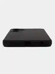 Черный чехол BROSCORP для Tecno Pova 4 матовый силиконовый тонкий, бортик вокруг камер