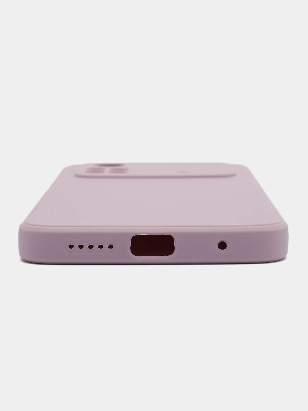 Фиолетовый чехол BROSCORP для Xiaomi Poco M4 Pro 4G, матовый, силиконовый, тонкий