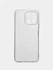 Прозрачный силиконовый чехол BROSCORP для Honor X6 и X8 5G с защитой камер и от прилипания
