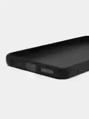 Черный чехол BROSCORP для Infinix Smart 7 матовый силиконовый тонкий, бортик вокруг камер