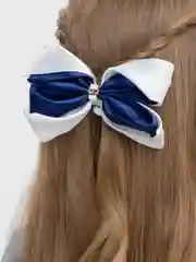 Индиго резинки с бантиками