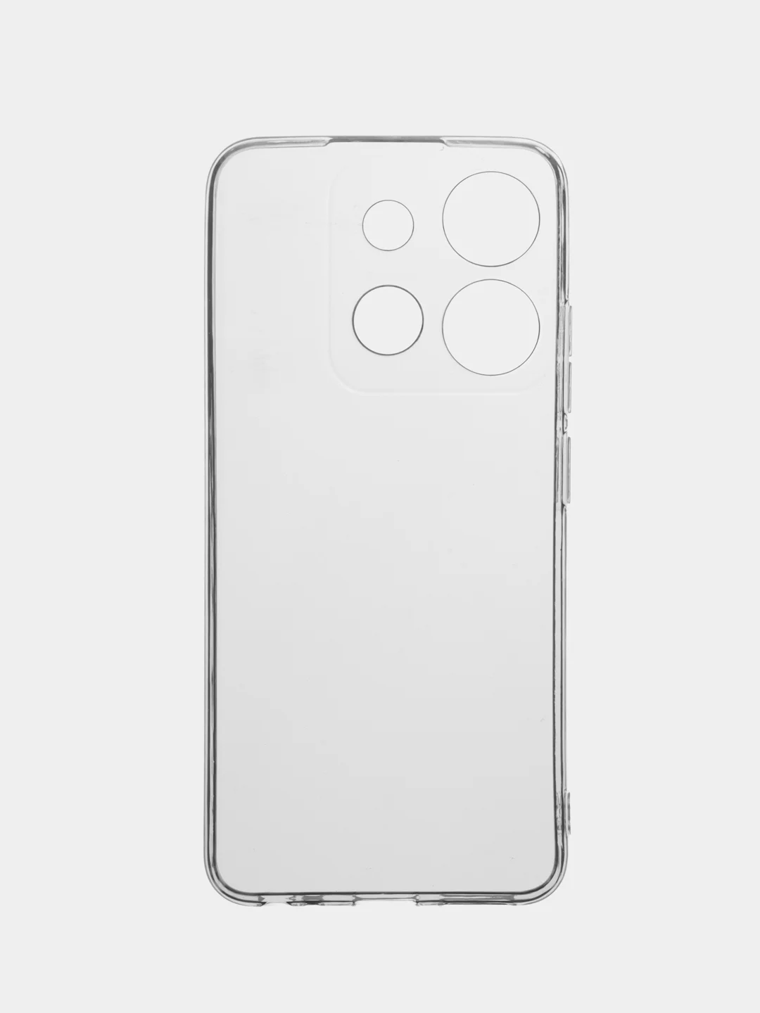 Прозрачный силиконовый чехол BROSCORP для Tecno Pop 7 Pro, Spark Go 2023 и Infinix Smart 7, защитный