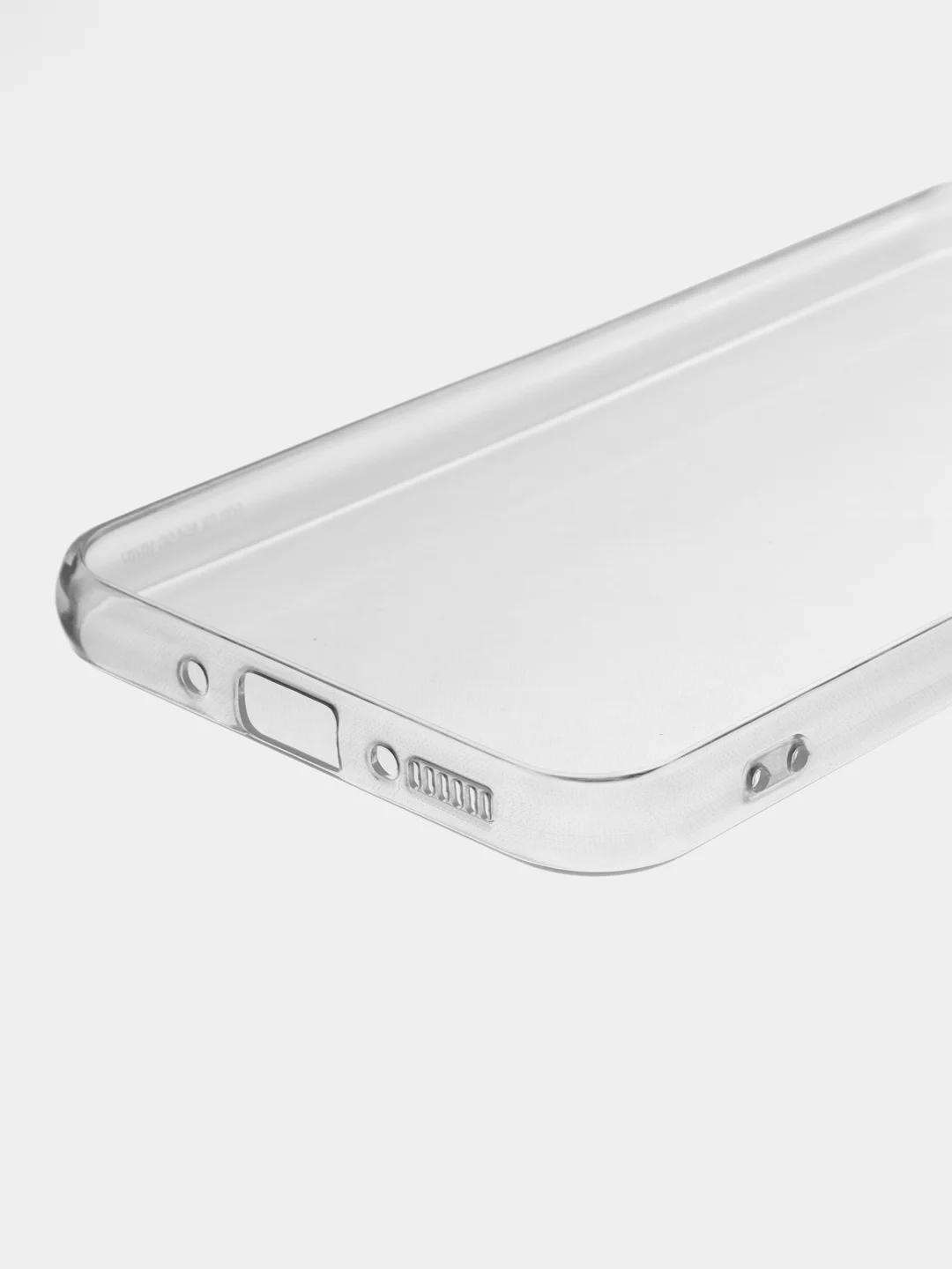 Прозрачный чехол для Samsung Galaxy A54 силиконовый BROSCORP прозрачный с бортиком- защитой камер