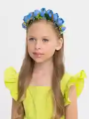 Синий ободки РУЧНОЙ РАБОТЫ