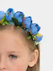 Синий ободки РУЧНОЙ РАБОТЫ