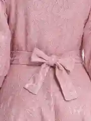 Коралловый меланж платья женские, вечерние, с юбкой клёш