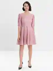 Коралловый меланж платья женские, вечерние, с юбкой клёш