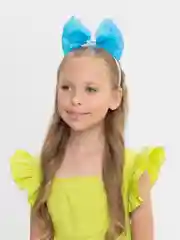 Голубой ободок новогодний