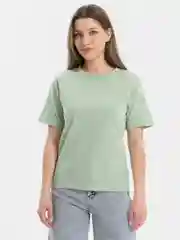 Мятный женская футболка, хлопковая