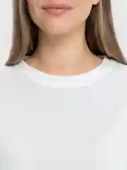 Белый женская футболка, хлопковая