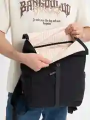 Черный рюкзак Xiaomi 90 Points Grinder Oxford Casual Backpack