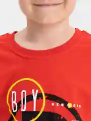 Красный футболка для мальчика, Bonito kids