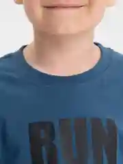Синий меланж футболка для мальчика, Bonito kids