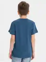 Синий меланж футболка для мальчика, Bonito kids