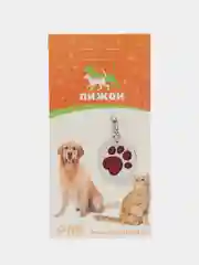 Багровый адресник для собак и кошек