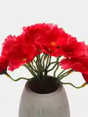 Голубой головы цветов