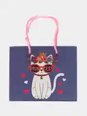 Зеленый пакет подарочный "С Днём Рождения", "Кошечка", "Букет", "Единорог", "Пожелания", 12*5,5*15 см