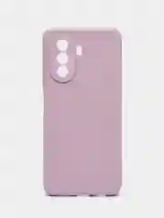 Лавандовый силиконовый чехол для Huawei Nova Y70, Y70 Plus (Хуавей Нова игрек у70) c защитой камеры