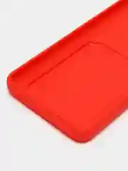 Красный чехол для Tecno Camon 18, 18P (Техно Камон 18, 18П), силиконовый