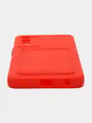 Красный чехол для Tecno Camon 18, 18P (Техно Камон 18, 18П), силиконовый