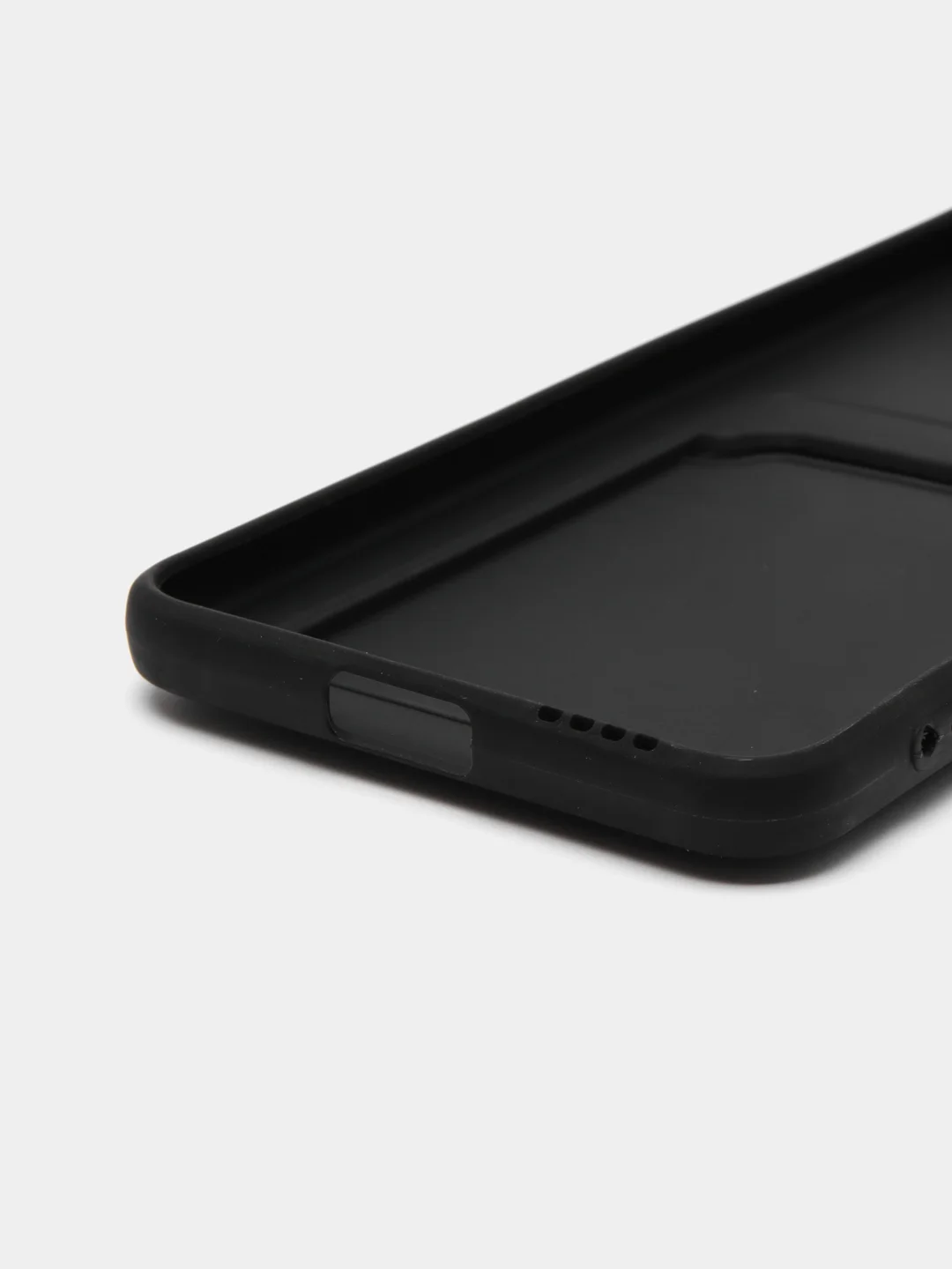 Черный силиконовый чехол для Vivo V23E, S10E 5G, Y75 4G (Виво В23Е, С10Е, У75 4 джи), прозрачный