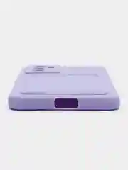 Лавандовый силиконовый чехол для Vivo V23E, S10E 5G, Y75 4G (Виво В23Е, С10Е, У75 4 джи), прозрачный