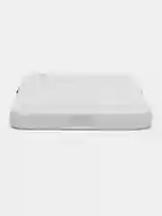 Белый чехол для iPhone X, XS (Айфон Х, ХС), силиконовый, с защитой камеры