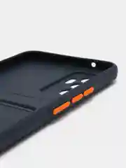 Темно-синий силиконовый чехол для Vivo V23E, S10E 5G, Y75 4G (Виво В23Е, С10Е, У75 4 джи), прозрачный