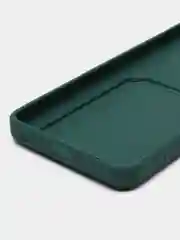 Тёмно-зелёный чехол для Tecno Spark 10/Spark 10C (Техно Спарк 10/10С), с карманом для карт
