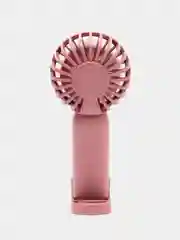 Розовый портативный настольный/ подвесной вентилятор USB